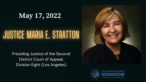 Vote for her on. . Maria stratton judge